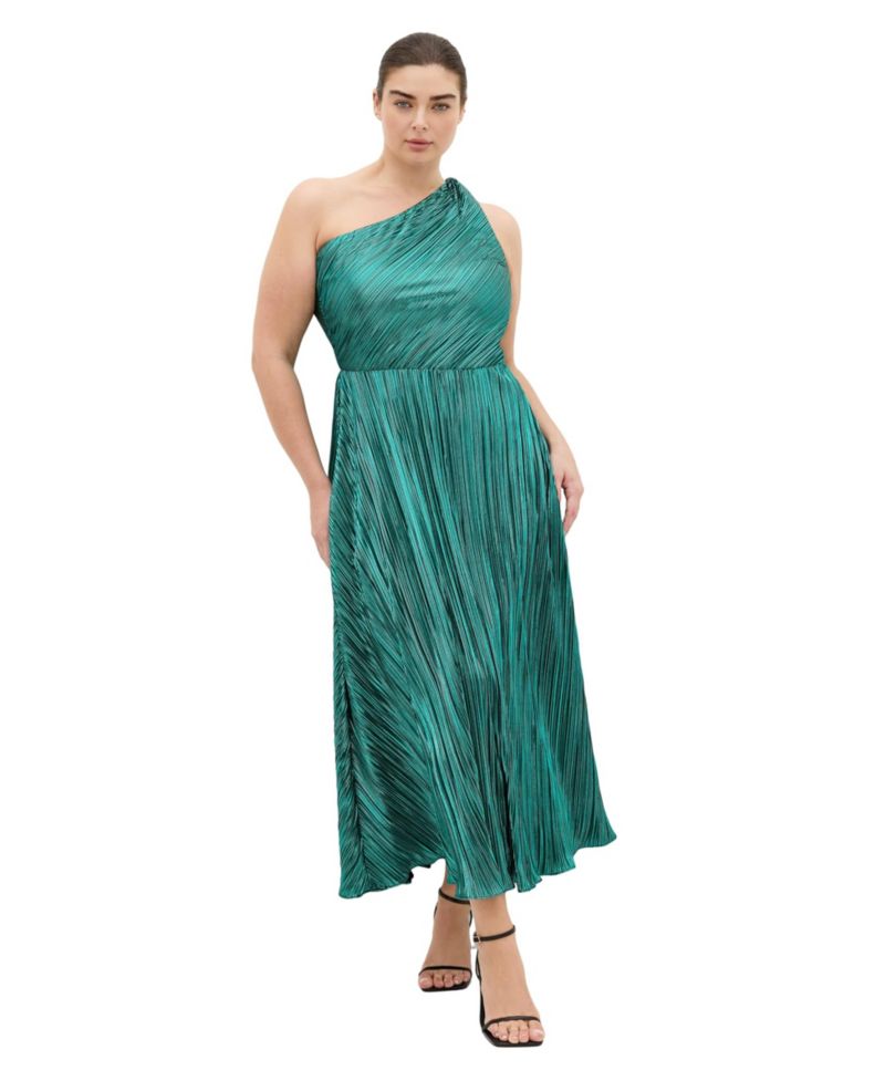 Women's Kamila One Shoulder Metallic Dress