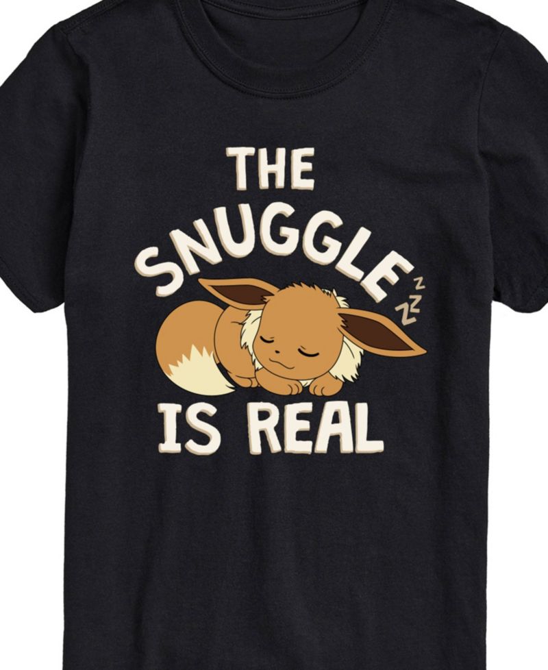 Men's Pok&eacute;mon the Snuggle Is Real Short Sleeve T-Shirt