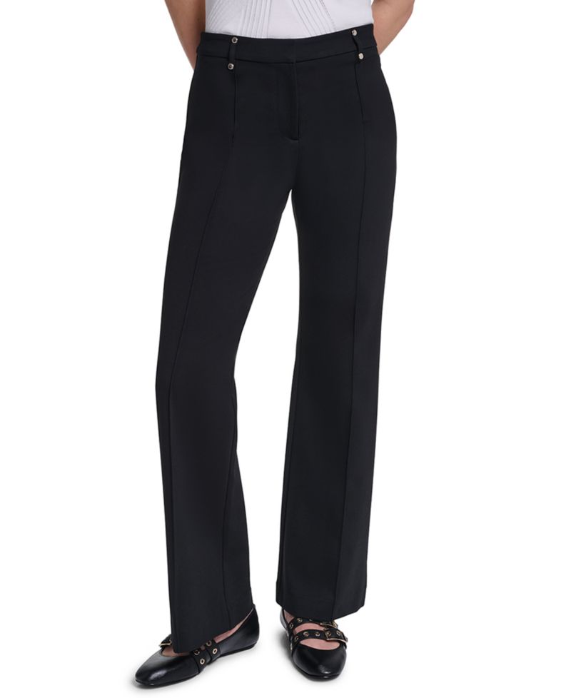 Petite Silky Pull-On Pants