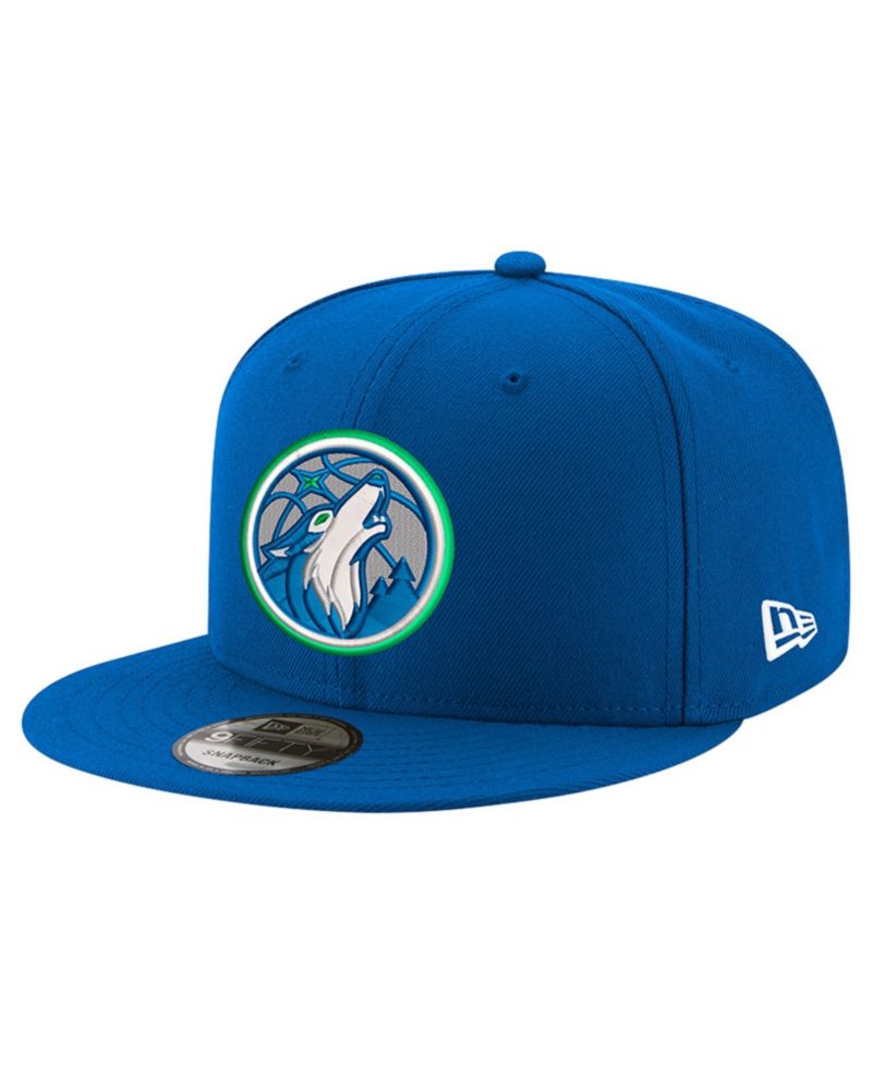 Men's Blue Minnesota Timberwolves 9FIFTY Snapback Hat