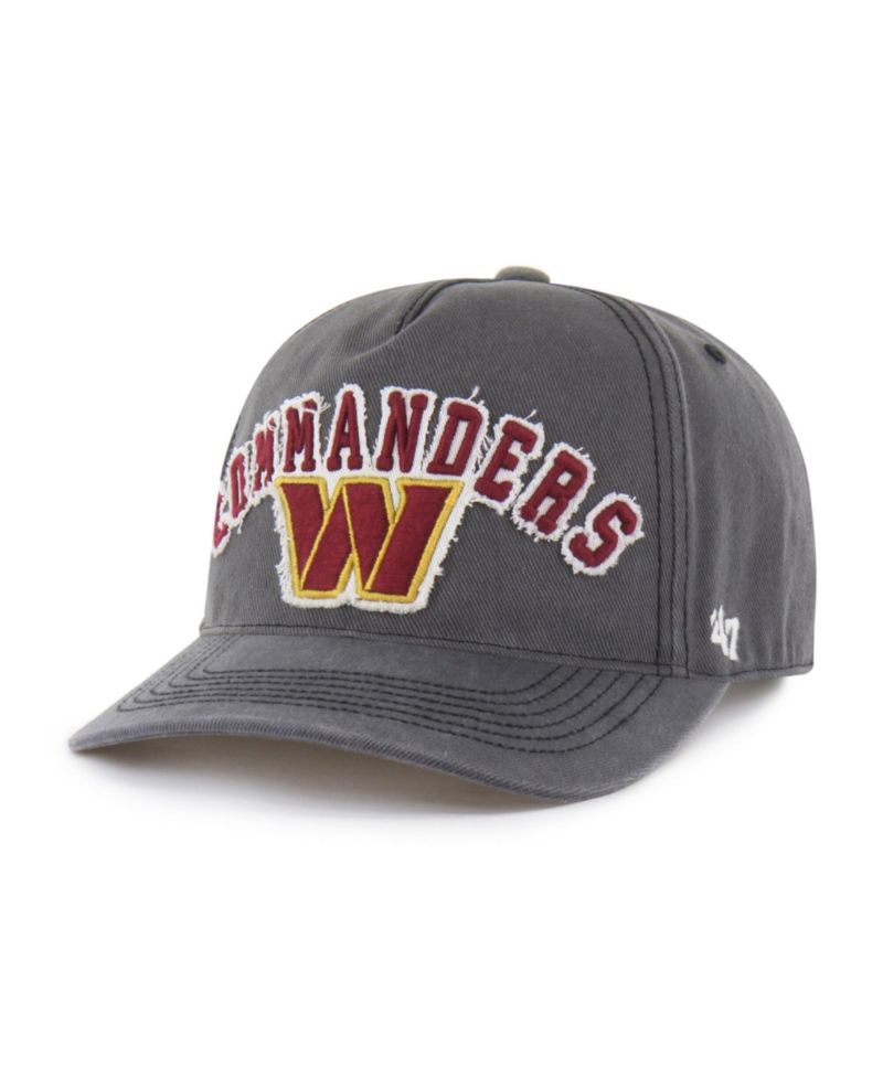 Men's Charcoal Washington Commanders Calderwood Well Worn Hitch Adjustable Hat