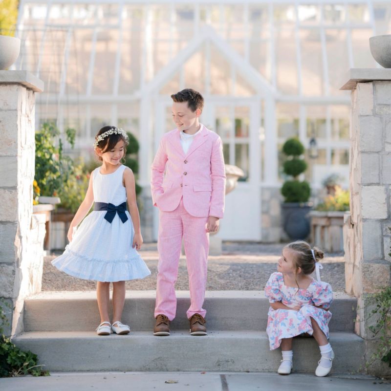 Big Boys Hope and Henry Heirloom Linen Suit Pant