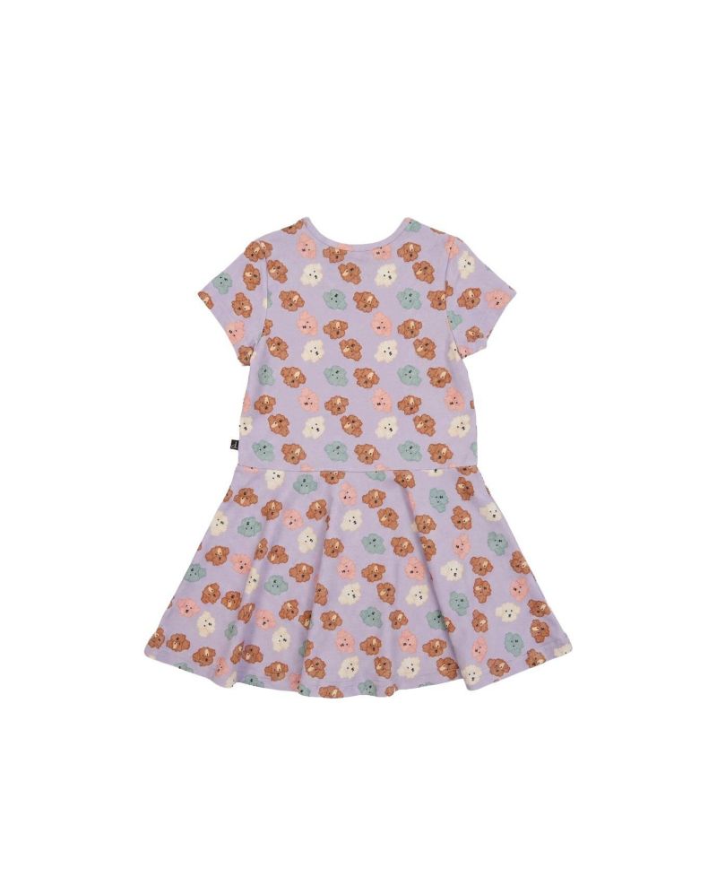 Girls' (6-12) Short Sleeve Jersey Dress