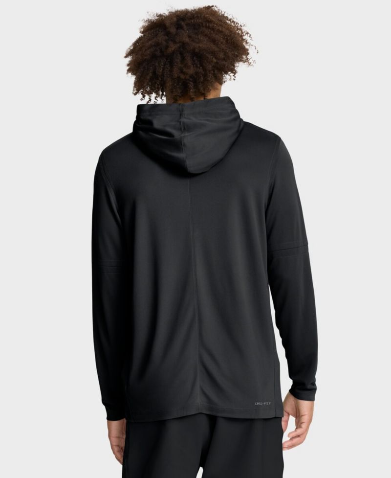Men's Black Los Angeles Dodgers Authentic Collection Dri-FIT Long Sleeve Hoodie