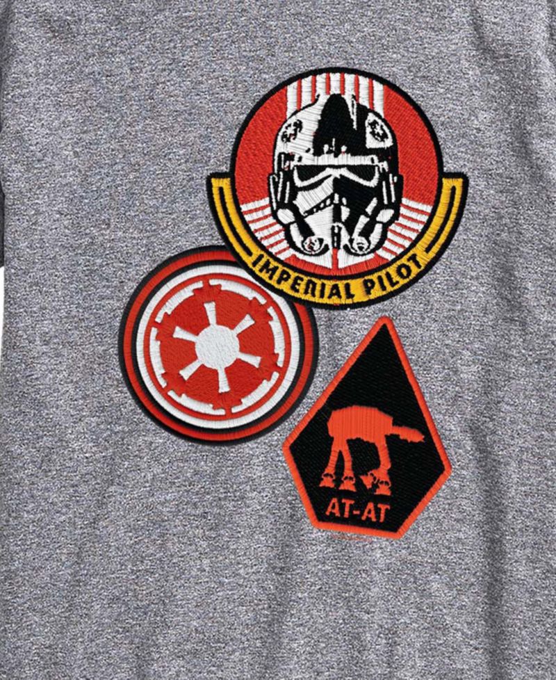 Men's The Mandalorian & Grogu Imperial Pilot Graphic T-Shirt