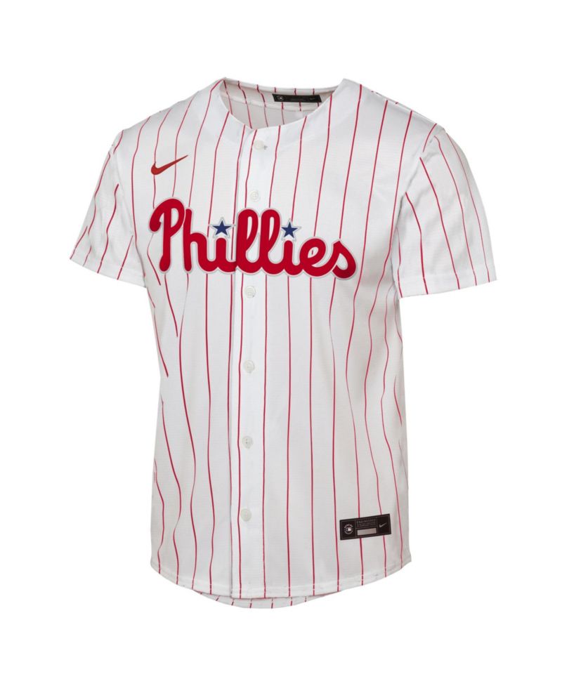 Men's Cristopher Sánchez White Philadelphia Phillies Home Replica Jersey