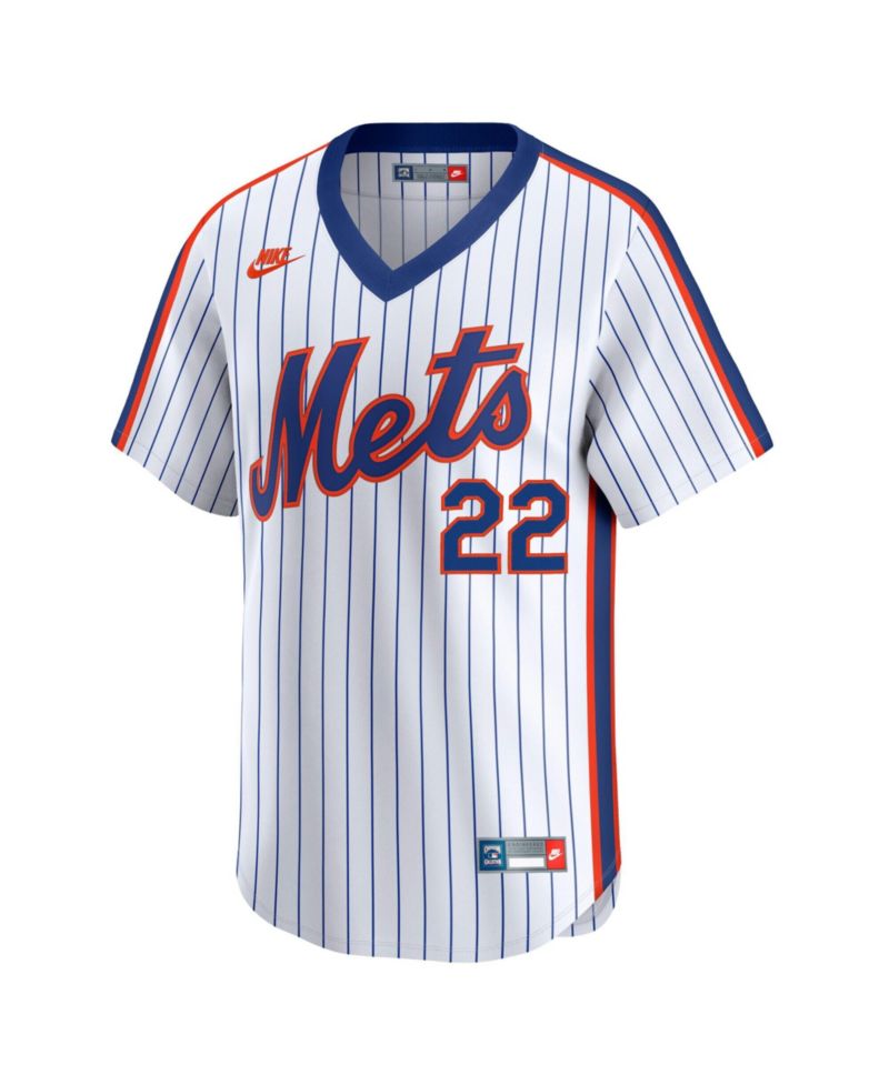 Men's Juan Soto White New York Mets Cooperstown Collection Limited 40th Anniversary Jersey