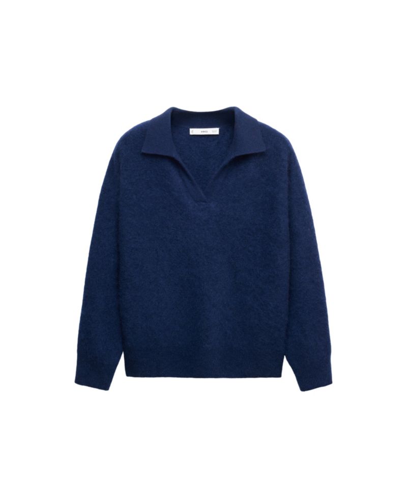 Women's Selection Loose-Fit Polo Sweater