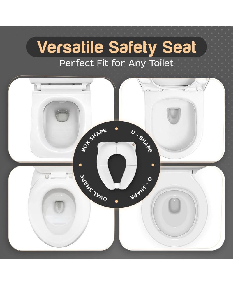 | Folding Travel Toilet Seat Trainer (White)