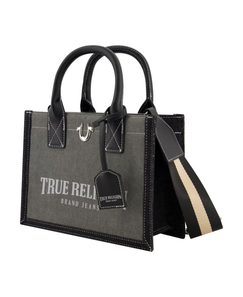 Modern Edge Denim Tote