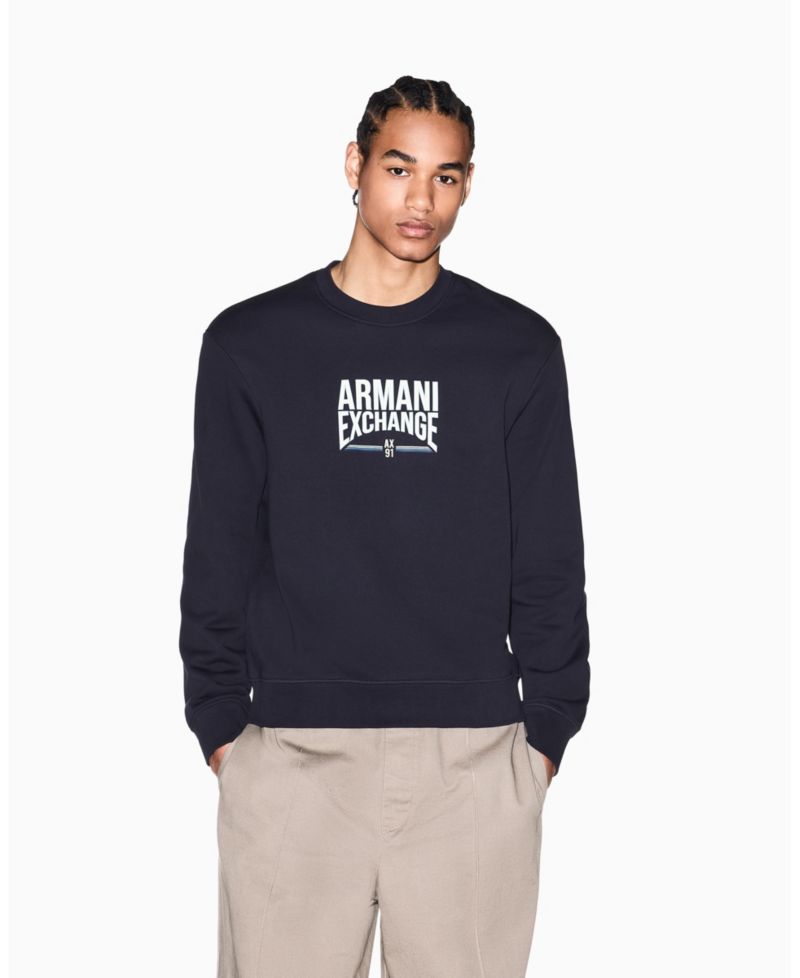 Men's Fleece Retro Crewneck