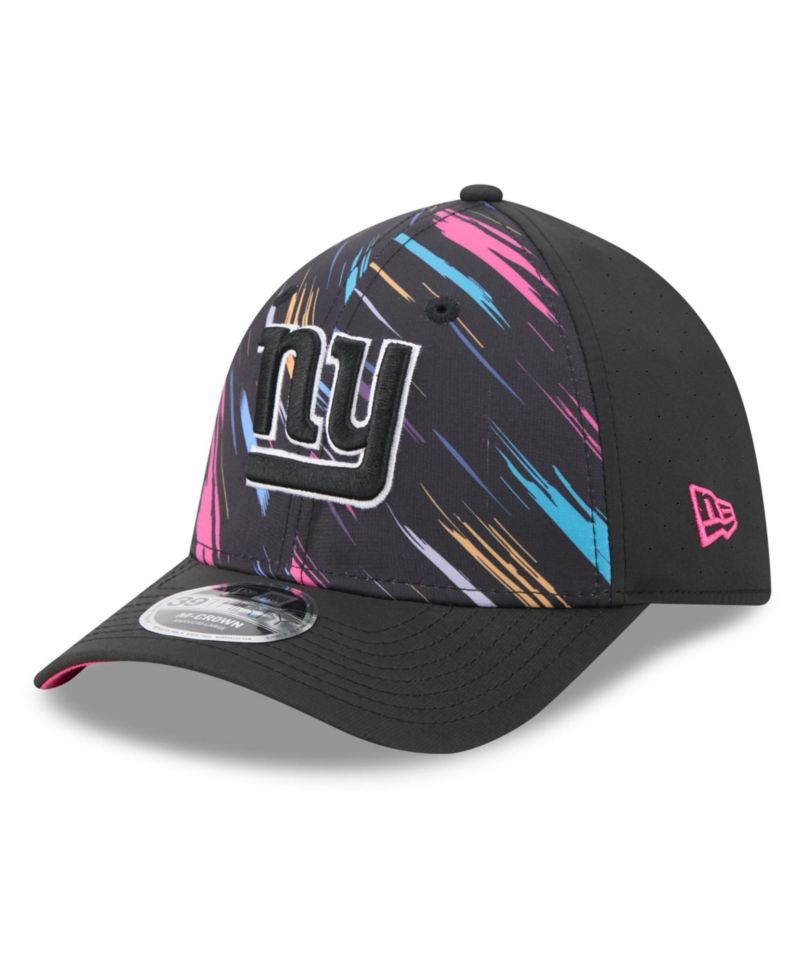 Men's Black New York Giants 2026 NFL Cruical Catch 39THIRTY M-Crown Stretch Hat