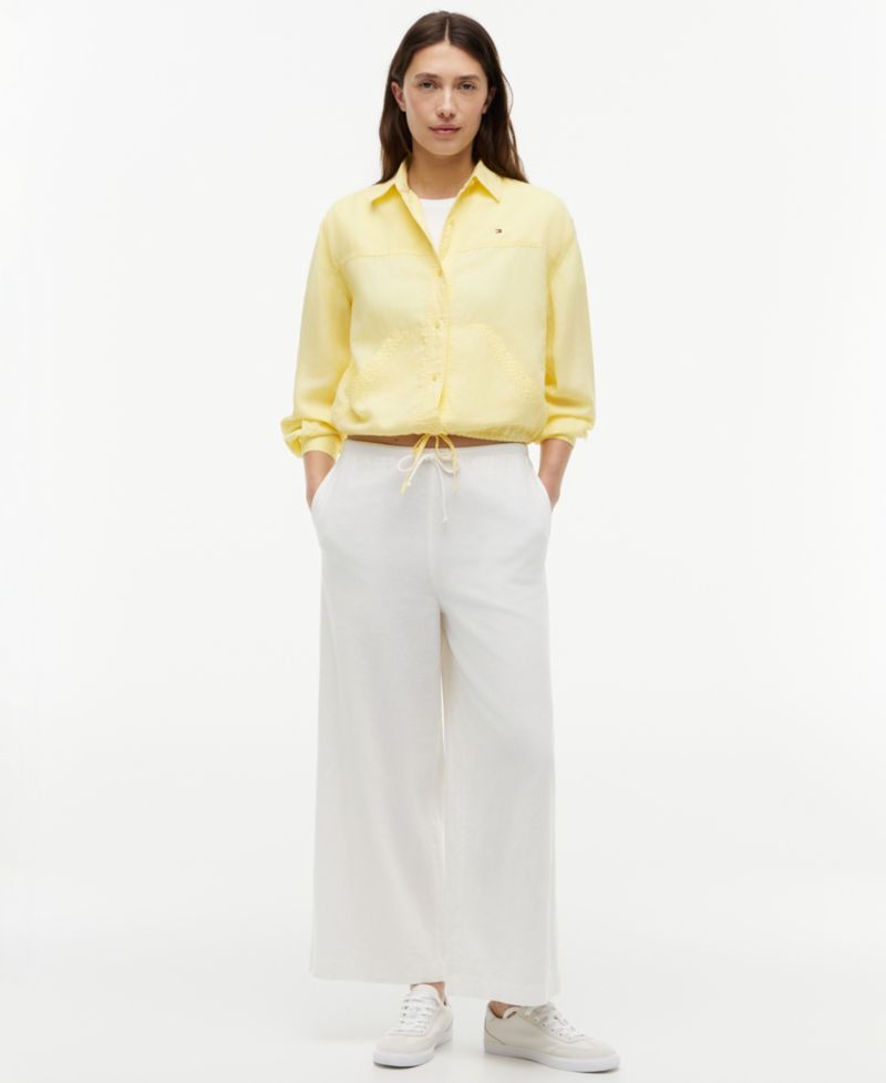 Women's Collared Long-Sleeve Shirt