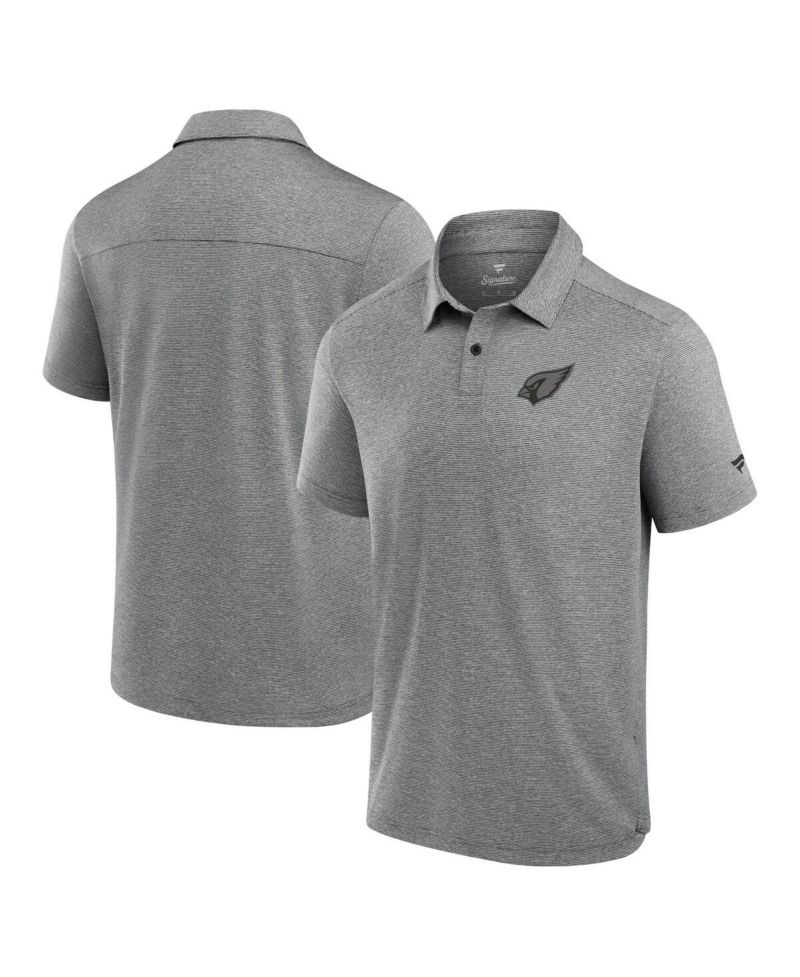 Men's Gray Arizona Cardinals Front Office Tech Polo Shirt