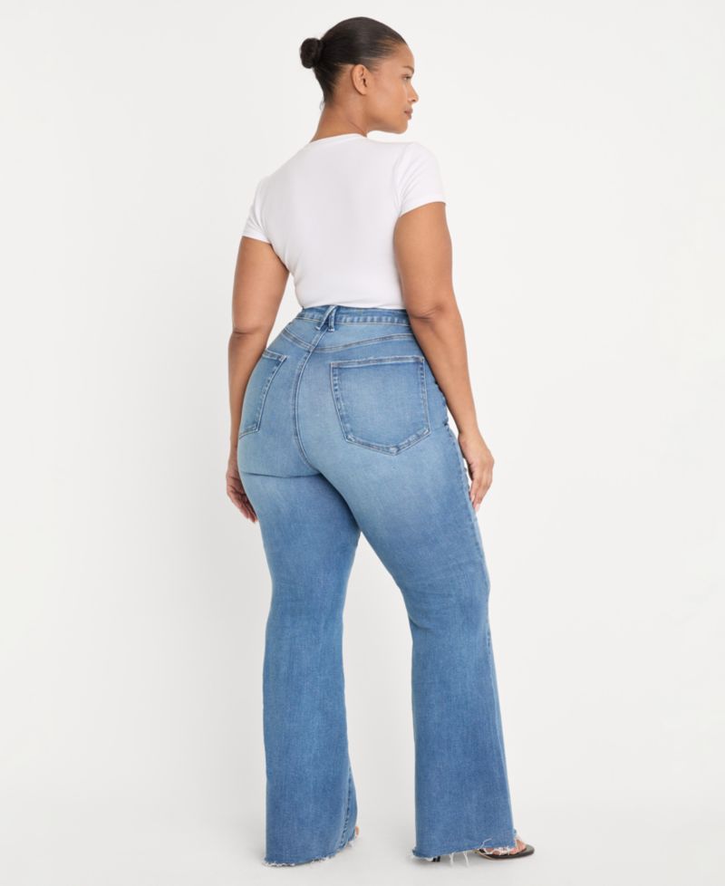 Women's Flare-Leg Mid-Rise Jeans