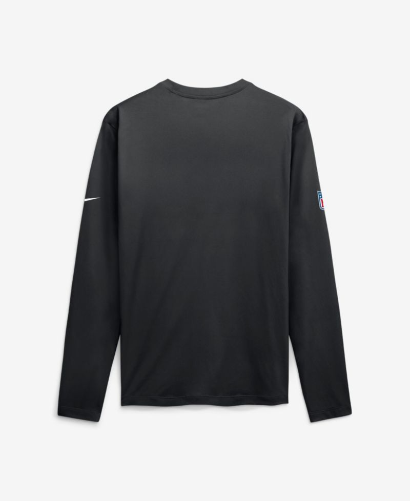 Men's Black Baltimore Ravens Legend Small Logo Dri-FIT Long Sleeve T-Shirt