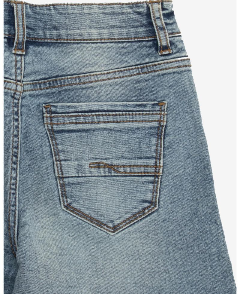 Little Boys Roll-Up Denim Shorts 2-Pack