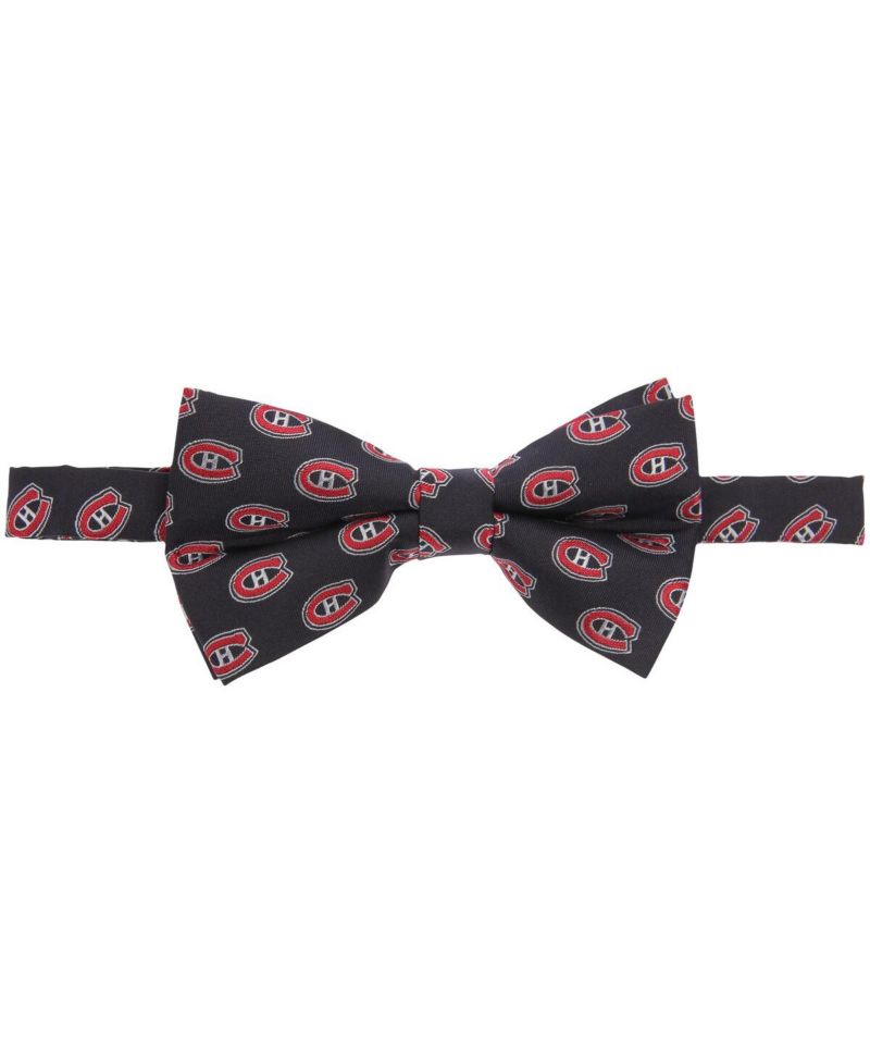 Men's Navy Montreal Canadiens Repeat Bow Tie