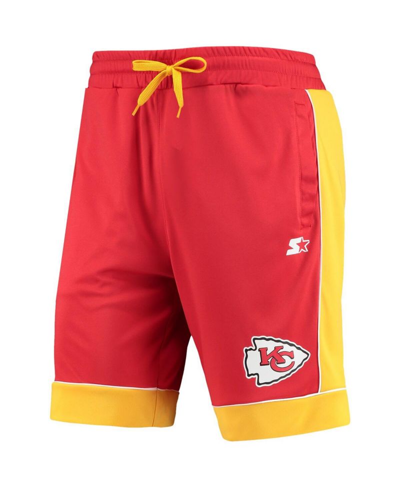 Men's Red, Gold Kansas City Chiefs Fan Favorite Fashion Shorts