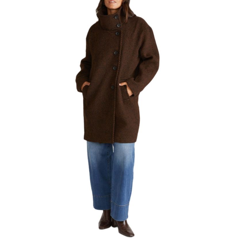 Women's Plus Size Marlo Cocoon Coat