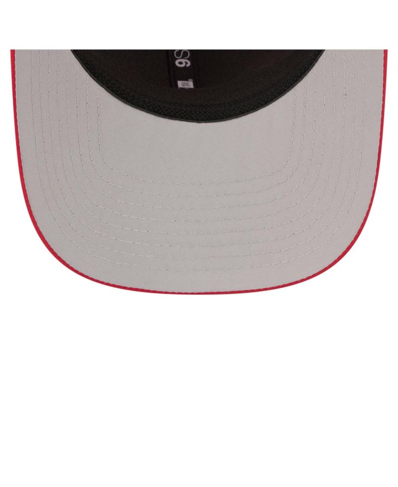 Men's Scarlet San Francisco 49ers Micro Badge 9SEVENTY Adjustable Hat