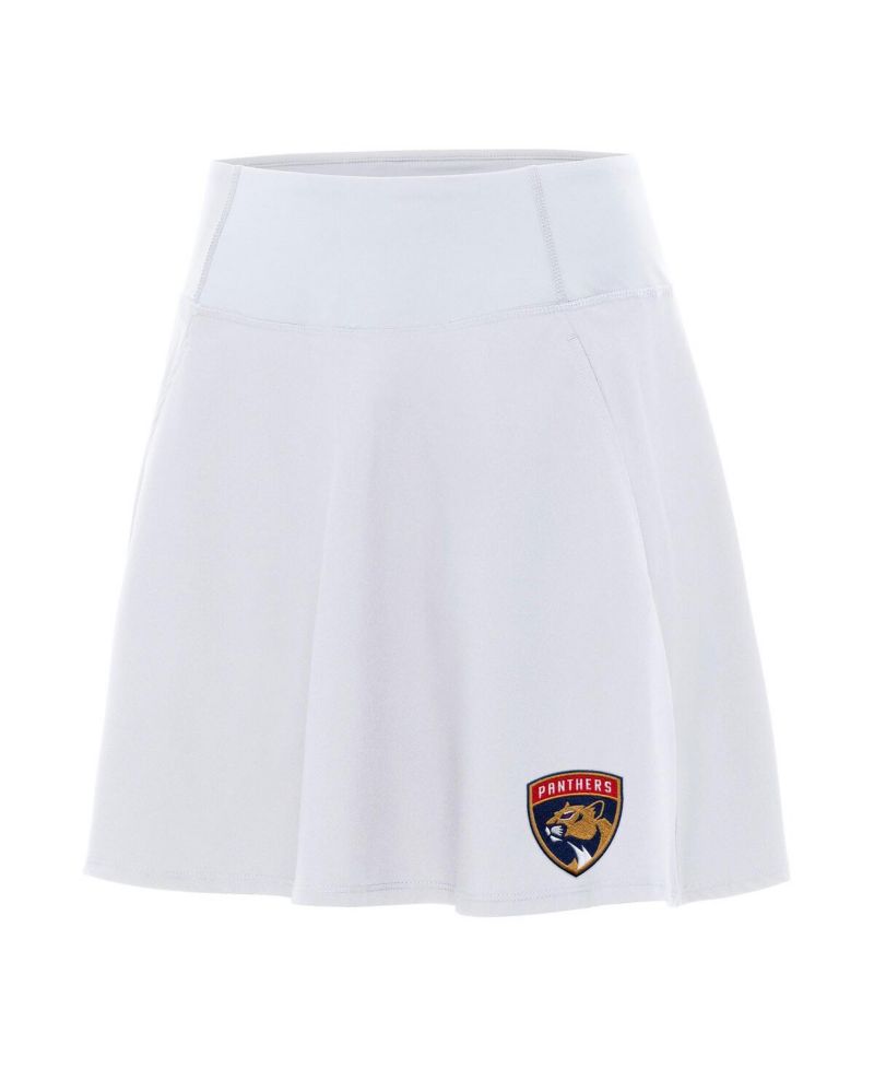 Women's White Florida Panthers Chip Skort