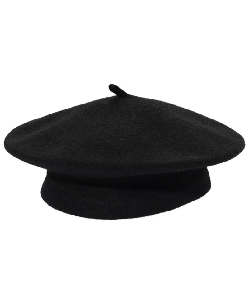 Classic Wool Logo Beret Hat