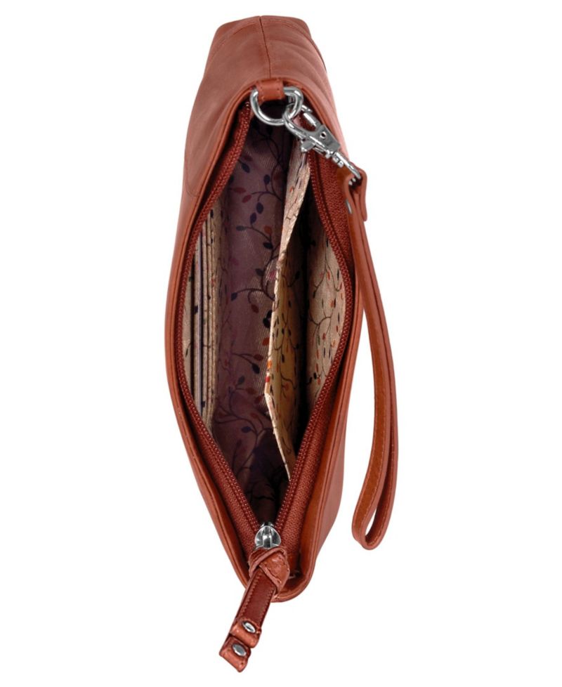 Casablanca Collection RFID Secure Ladies Wristlet
