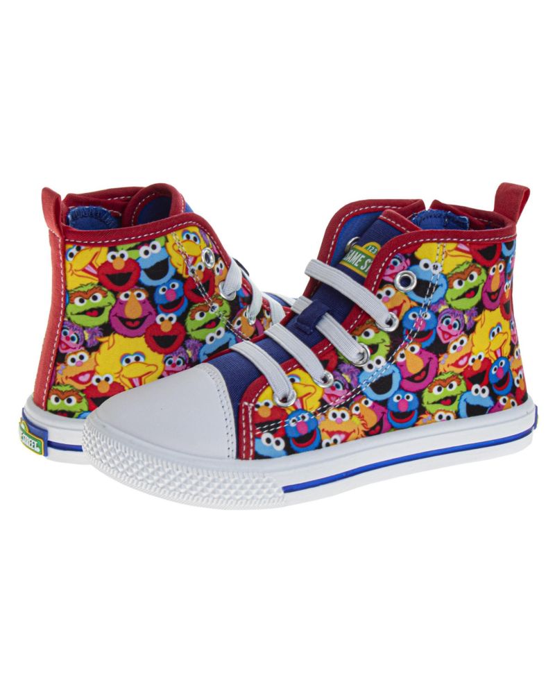 All Your Friends High Top Sneakers Kids' Fun Character Design Play Ready Comfort Fit Durable Everyday Wear