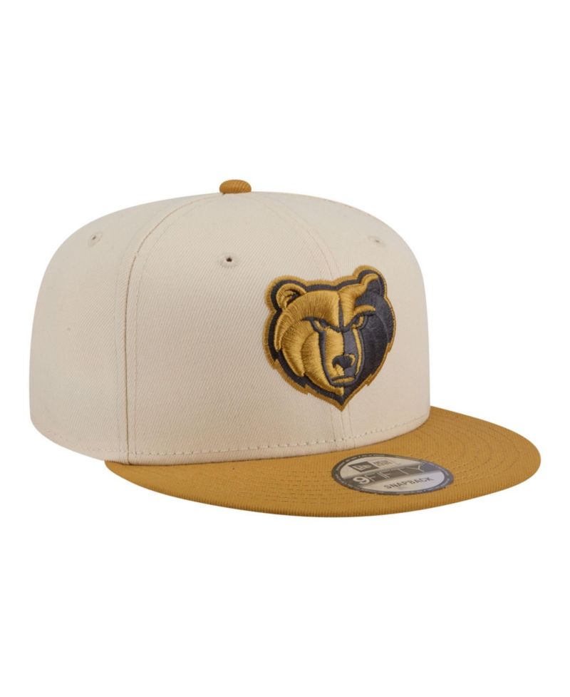 Men's Cream/Tan Memphis Grizzlies Two-Tone Color Pack 9FIFTY Snapback Hat