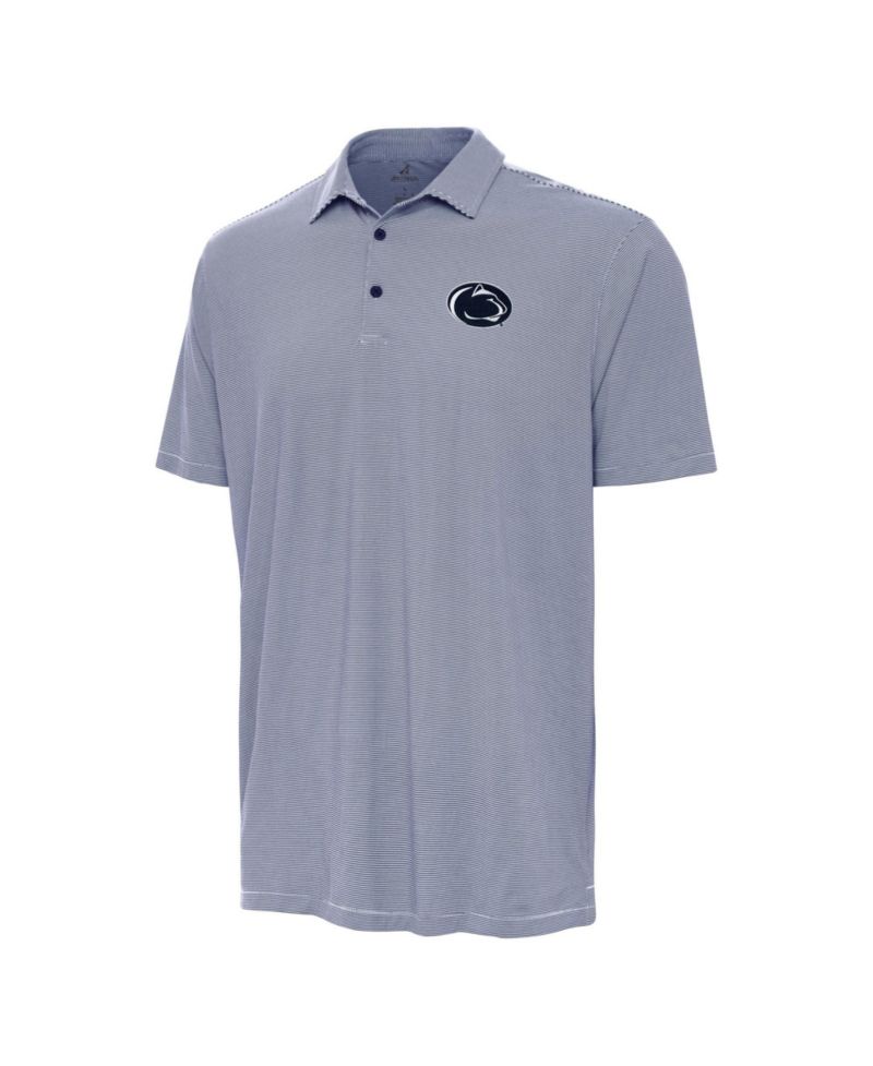 Men's Navy Penn State Nittany Lions Twine Polo Shirt
