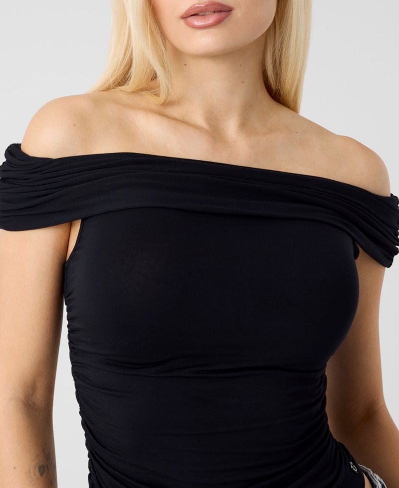 Women's Off-The-Shoulder Shirring Artimis Top