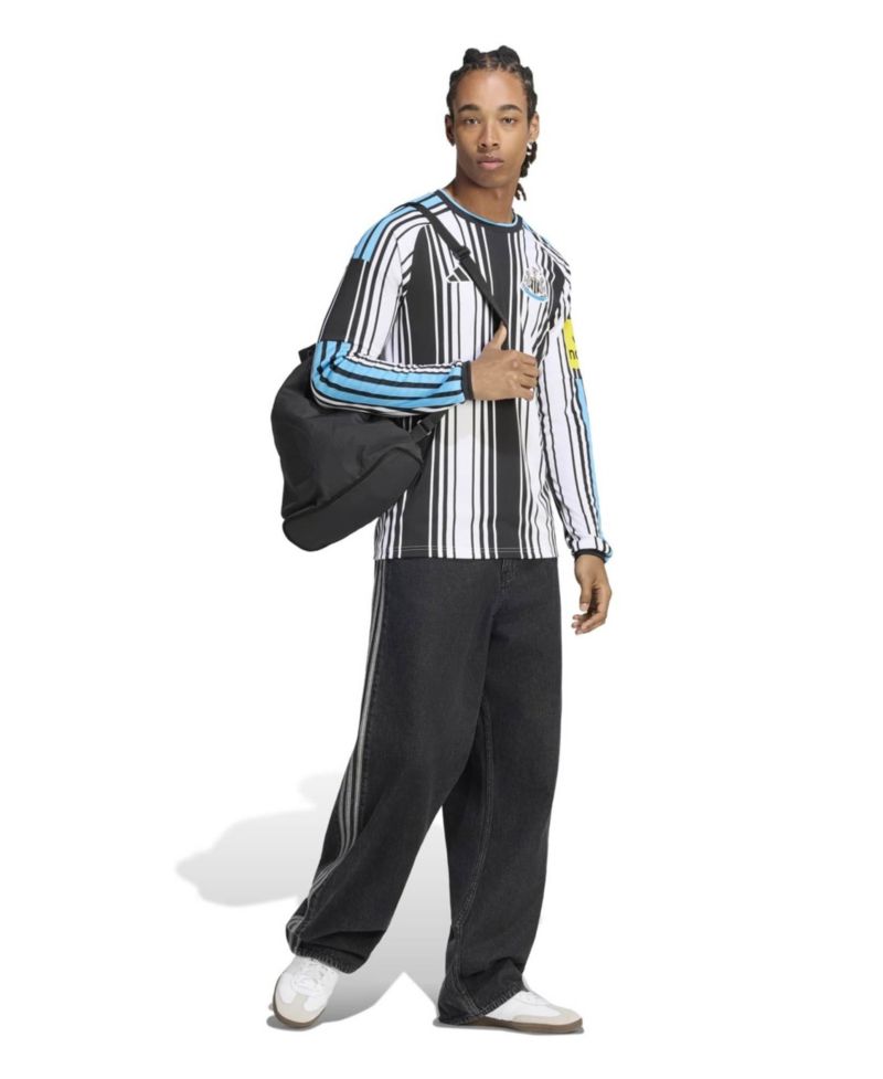 Men's White Newcastle United 2026/27 Home Replica Long Sleeve Jersey