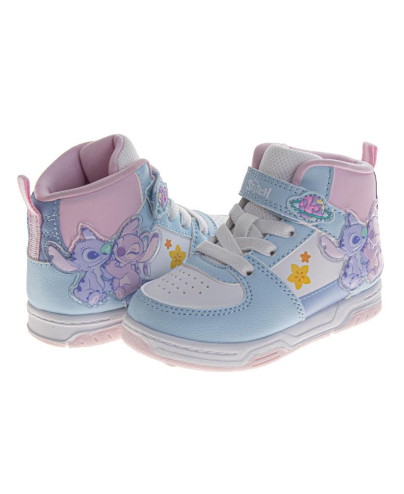 Little Girls Lilo and Stitch High Top Sneakers
