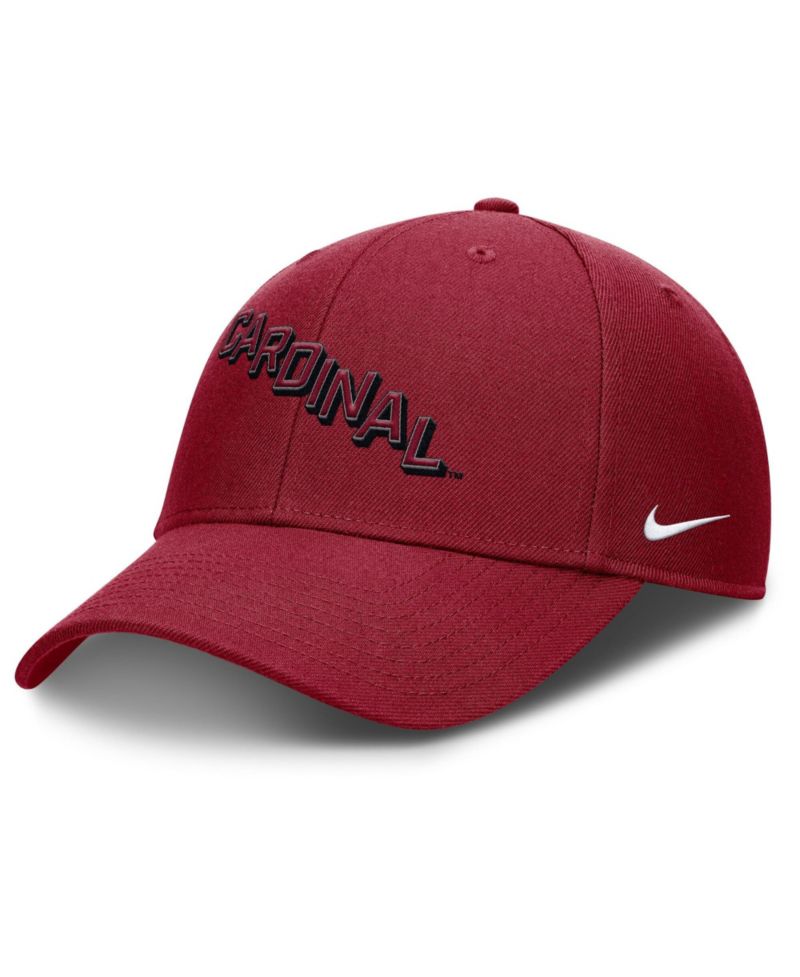 Men's Cardinal Stanford Cardinal Slanted Primetime Rise Performance Adjustable Hat