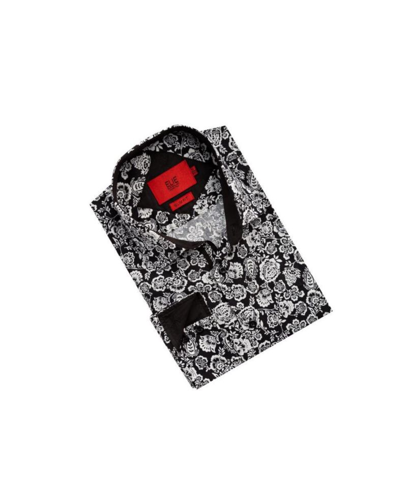Men's Slim Fit Floral Shirt for Men By
