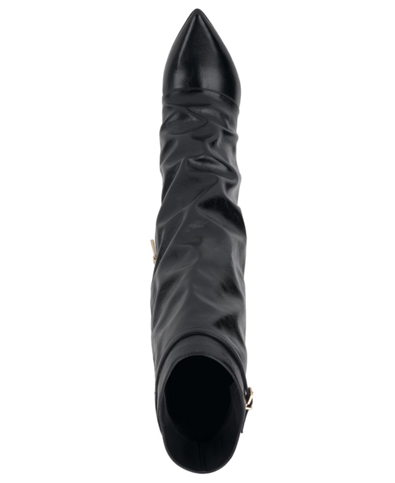 Women's Paeril Buckle Slouch Stiletto Boots, Regular & Wide Calf