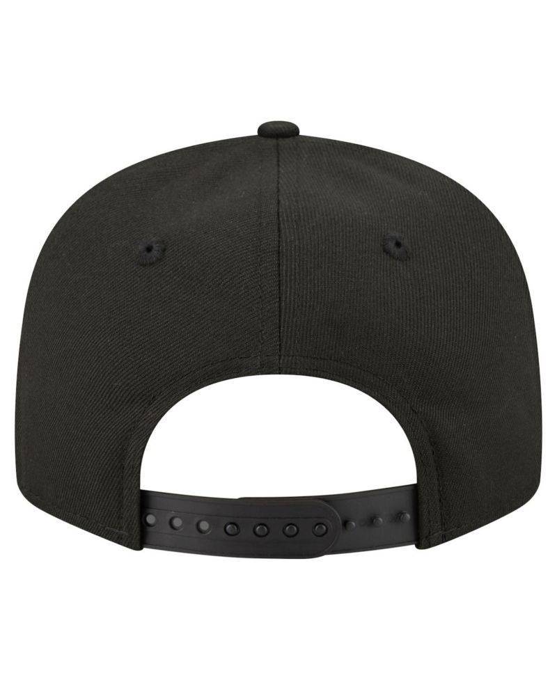 Men's Black Detroit Lions 9FIFTY Snapback Hat