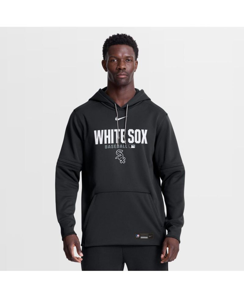 Men's Black Chicago White Sox Authentic Collection Therma-FIT Hoodie