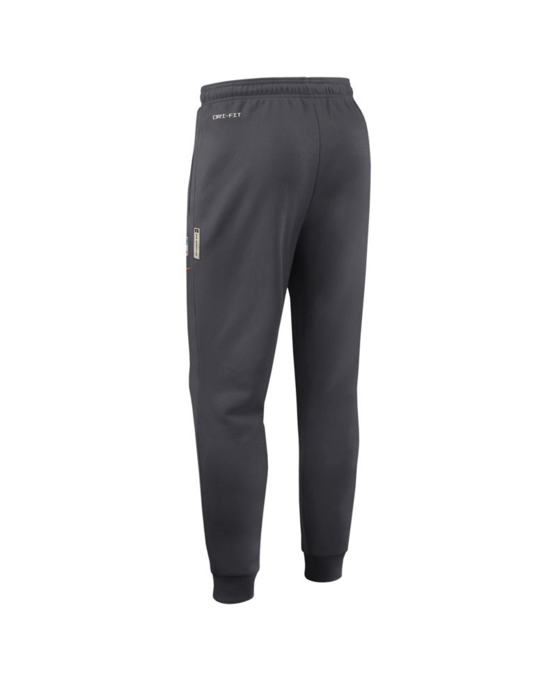 Men's Charcoal Cleveland Browns Sideline Standard Issue Touchback Kick Dri-FIT Taper Pants