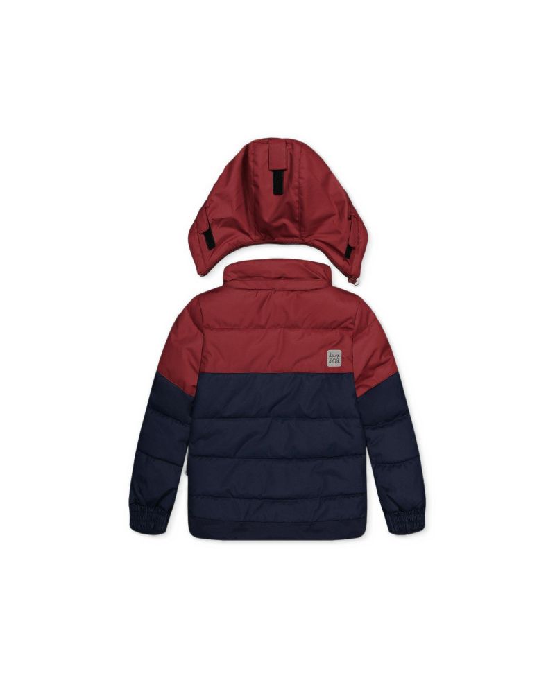Little and Big Boy 6 TO 14 Two Piece Play Snowsuit and Burgundy with Pants