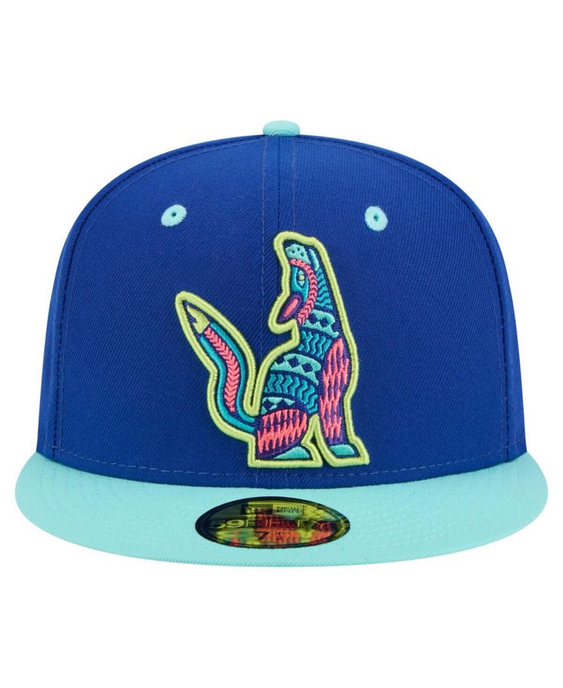Men's Blue Hillsboro Hops Copa de la Diversion 59FIFTY Fitted Hat