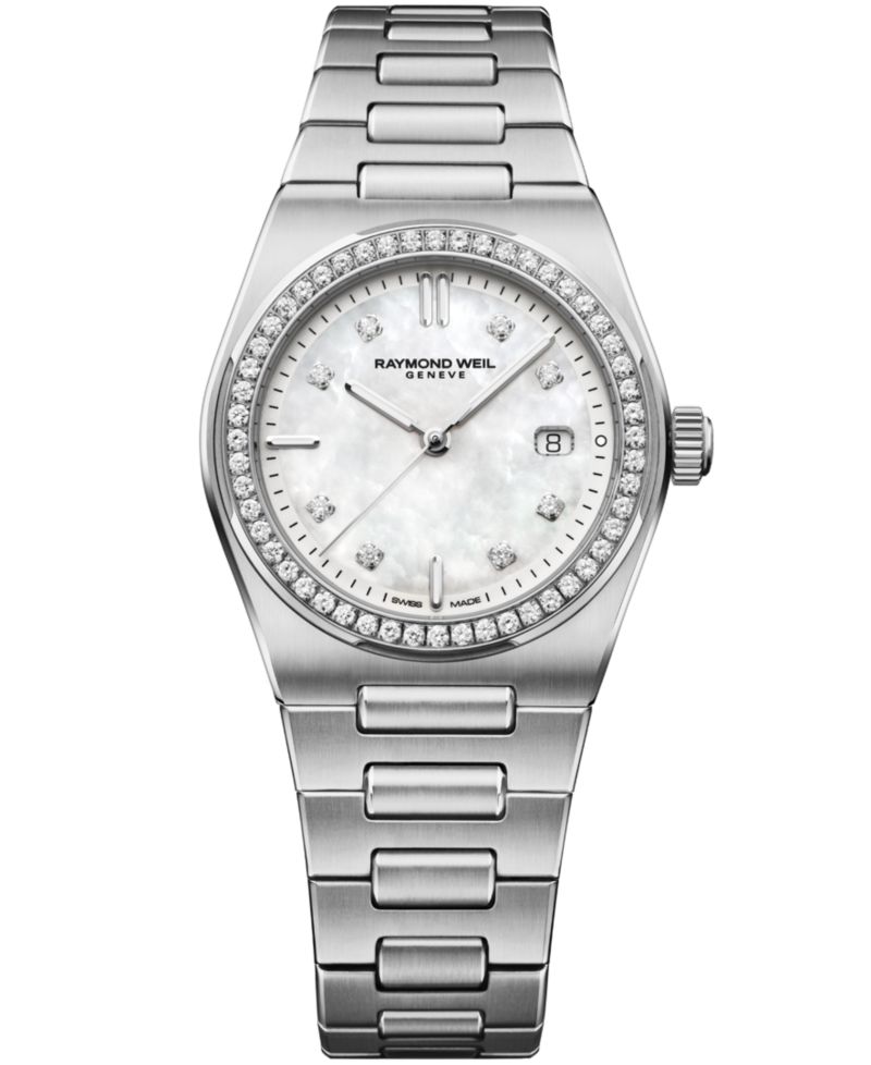 Women's Silver-Tone Stainless Steel Watch 30mm
