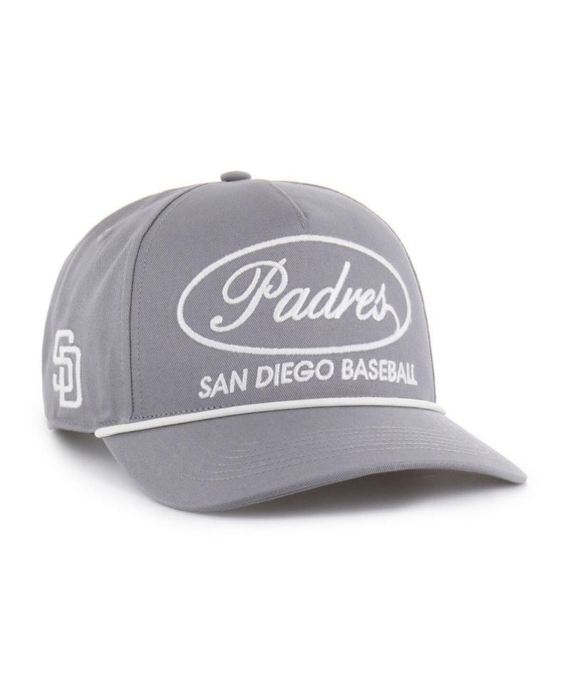Men's Gray San Diego Padres Foundational Hitch Adjustable Hat