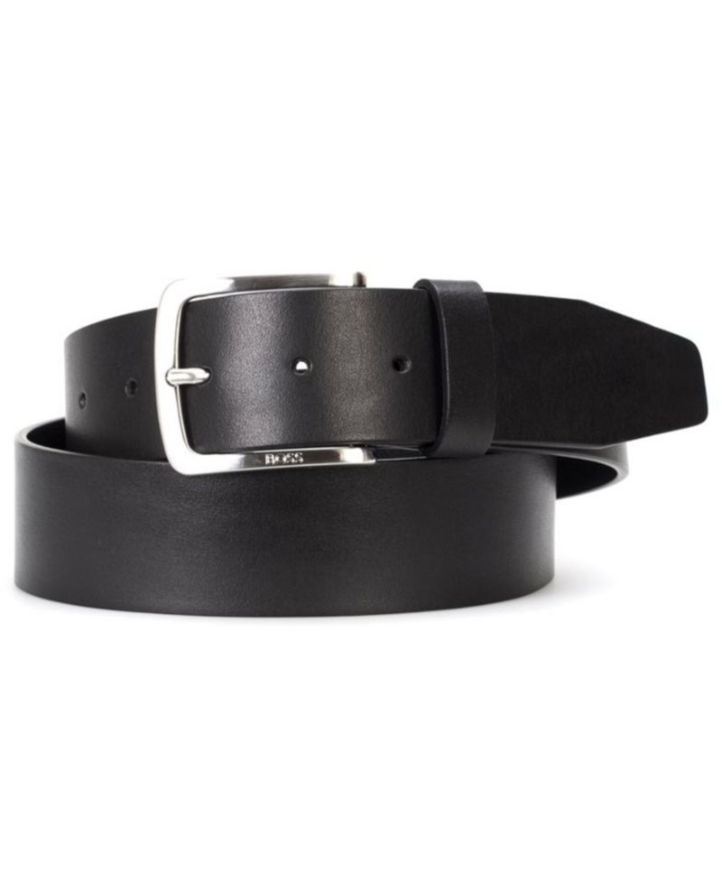 40MM Men's Casual Smooth Leather Belt