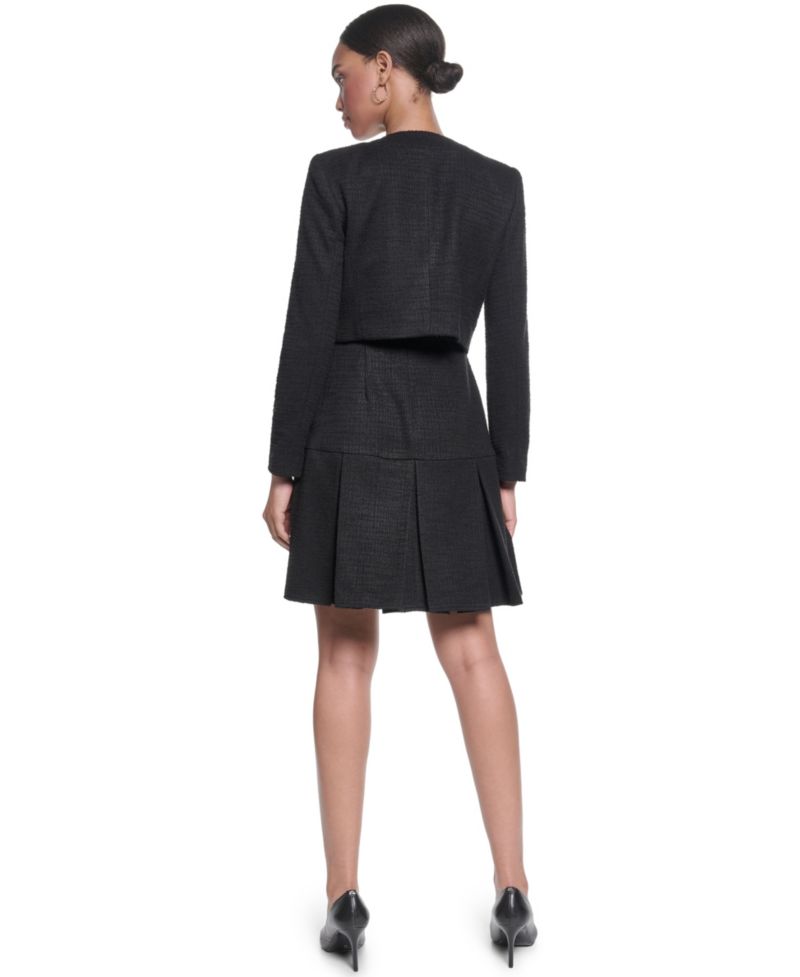 Women's Knit Tweed Jacket