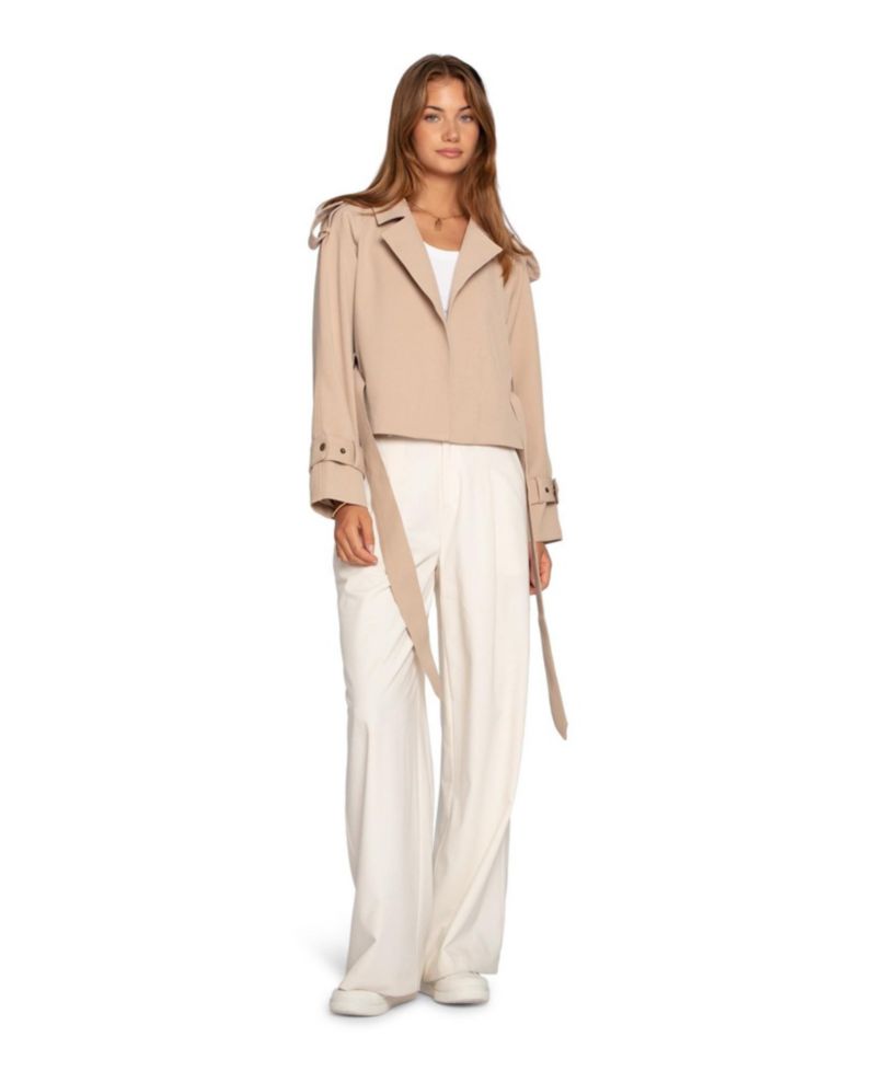Women's Fast Car Cropped Trench