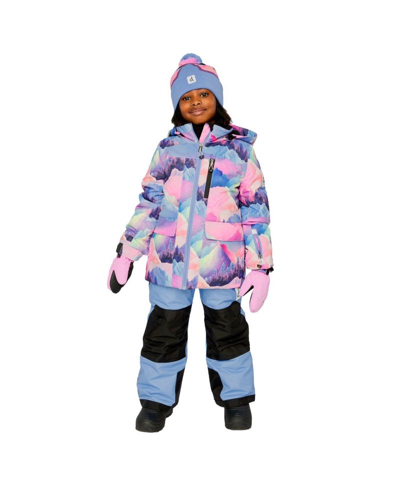 Little and Big Girl's (6-14) Two Piece Play Snowsuit
