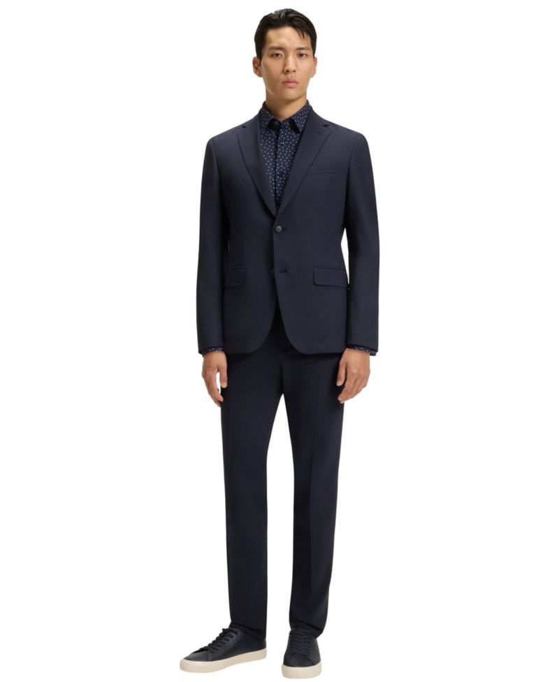 Men's Slim-Fit Performance Jersey Dress Shirt