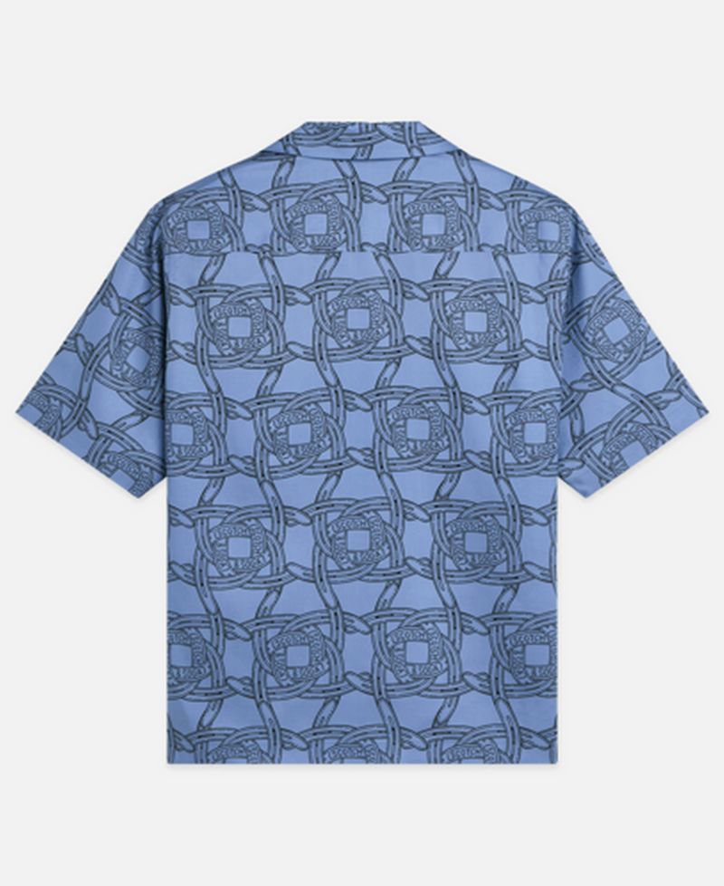 Men's Printed Short-Sleeve Shirt